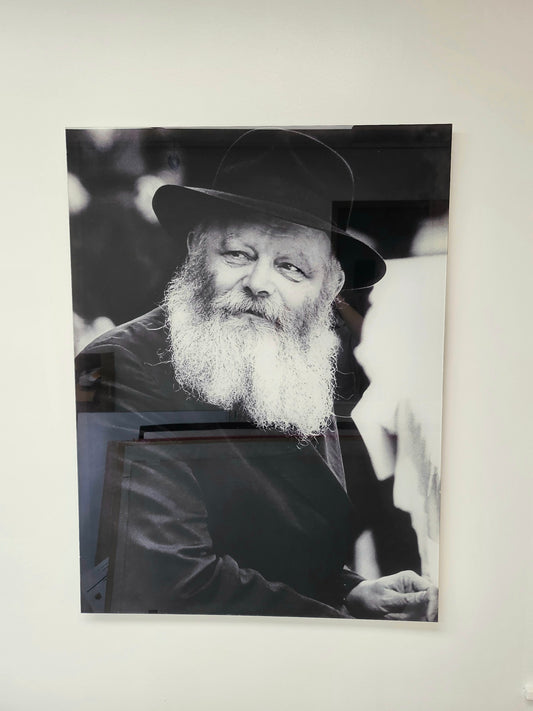 Rebbe_ Acrylic French cleat print.