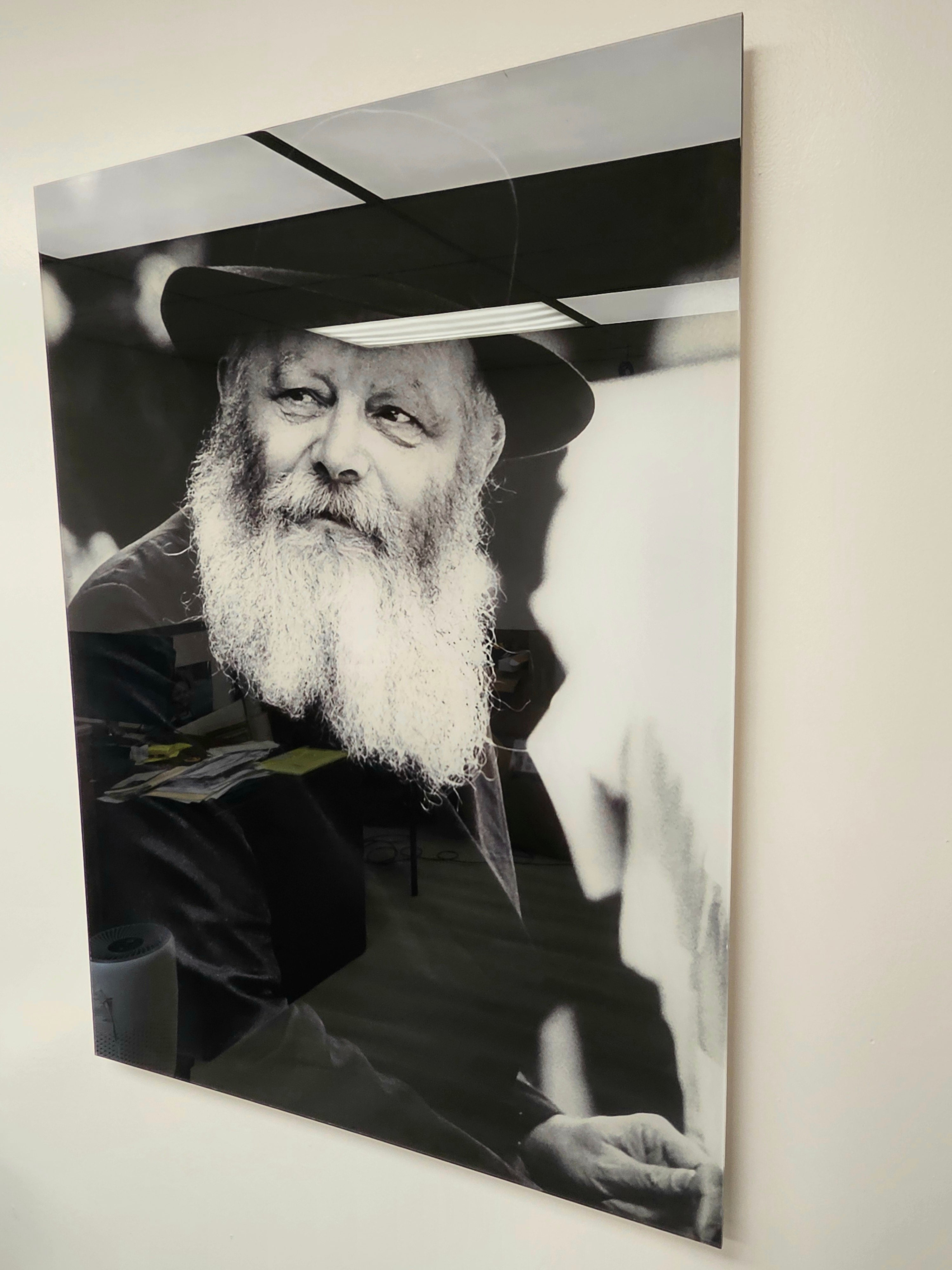 Rebbe_ Acrylic French cleat print.